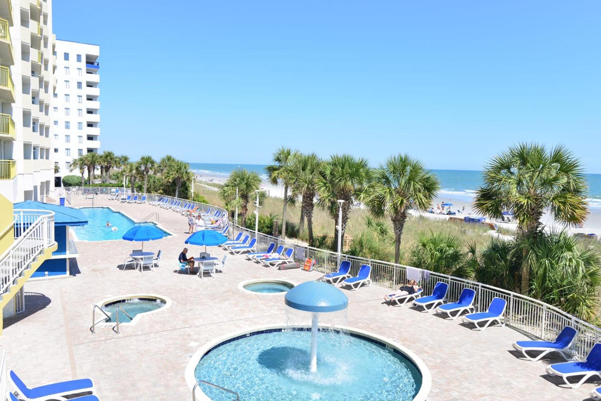 Oceanfront Top Location Modern Resort Lazy River Huge Pool Oasis Myrtle Beach Eksteriør bilde