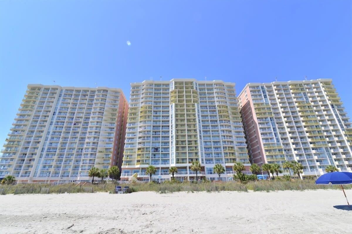 Oceanfront Top Location Modern Resort Lazy River Huge Pool Oasis Myrtle Beach Eksteriør bilde