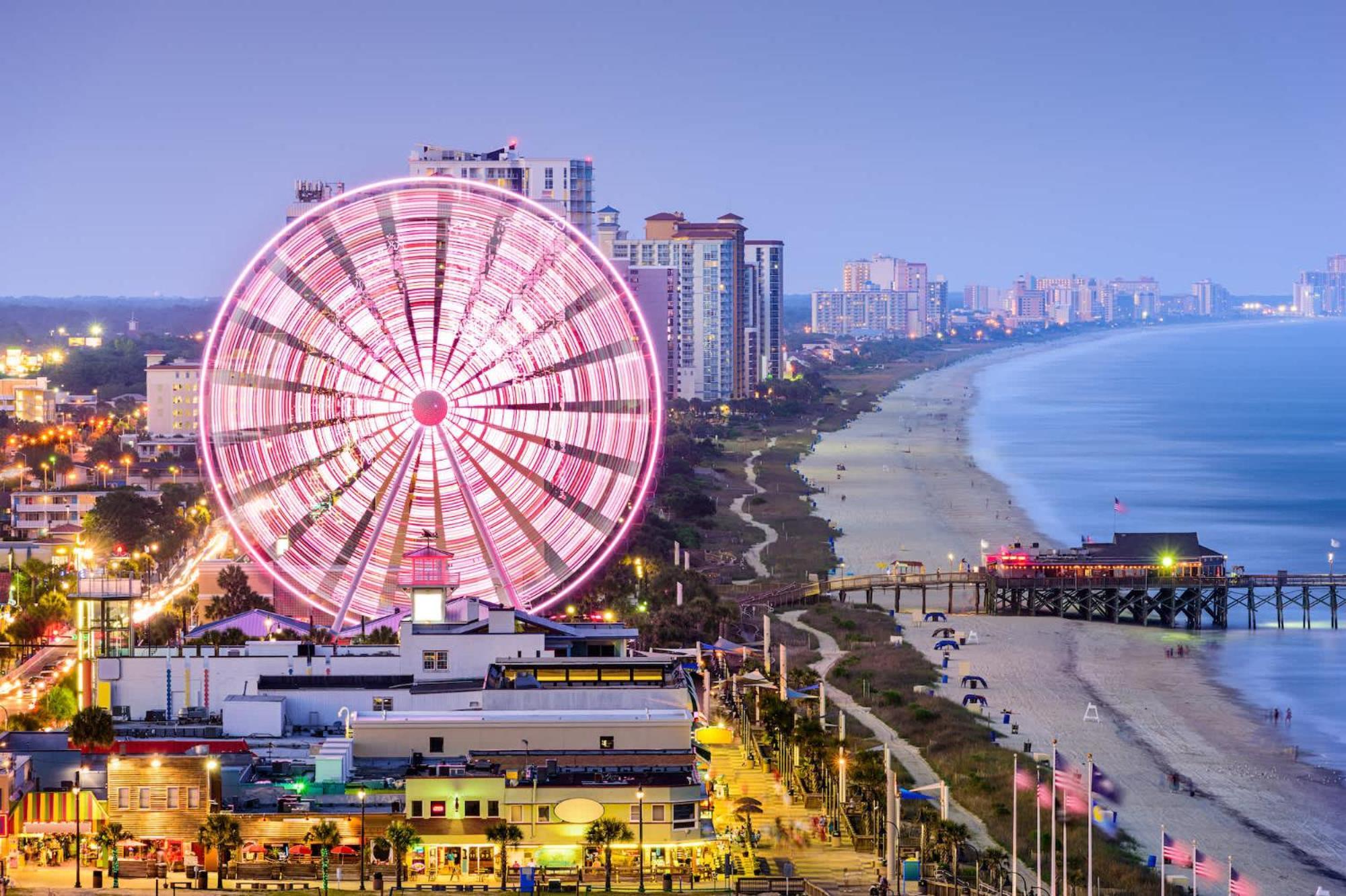 Oceanfront Top Location Modern Resort Lazy River Huge Pool Oasis Myrtle Beach Eksteriør bilde