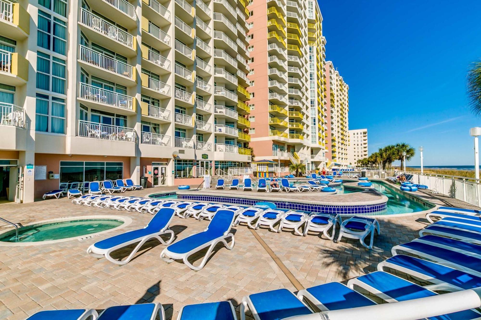 Oceanfront Top Location Modern Resort Lazy River Huge Pool Oasis Myrtle Beach Eksteriør bilde